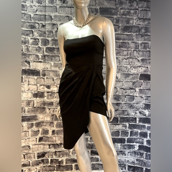 Little Black Cocktail Party Dress - Picture 5 of 9